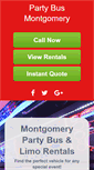 Mobile Screenshot of partybusmontgomery.com